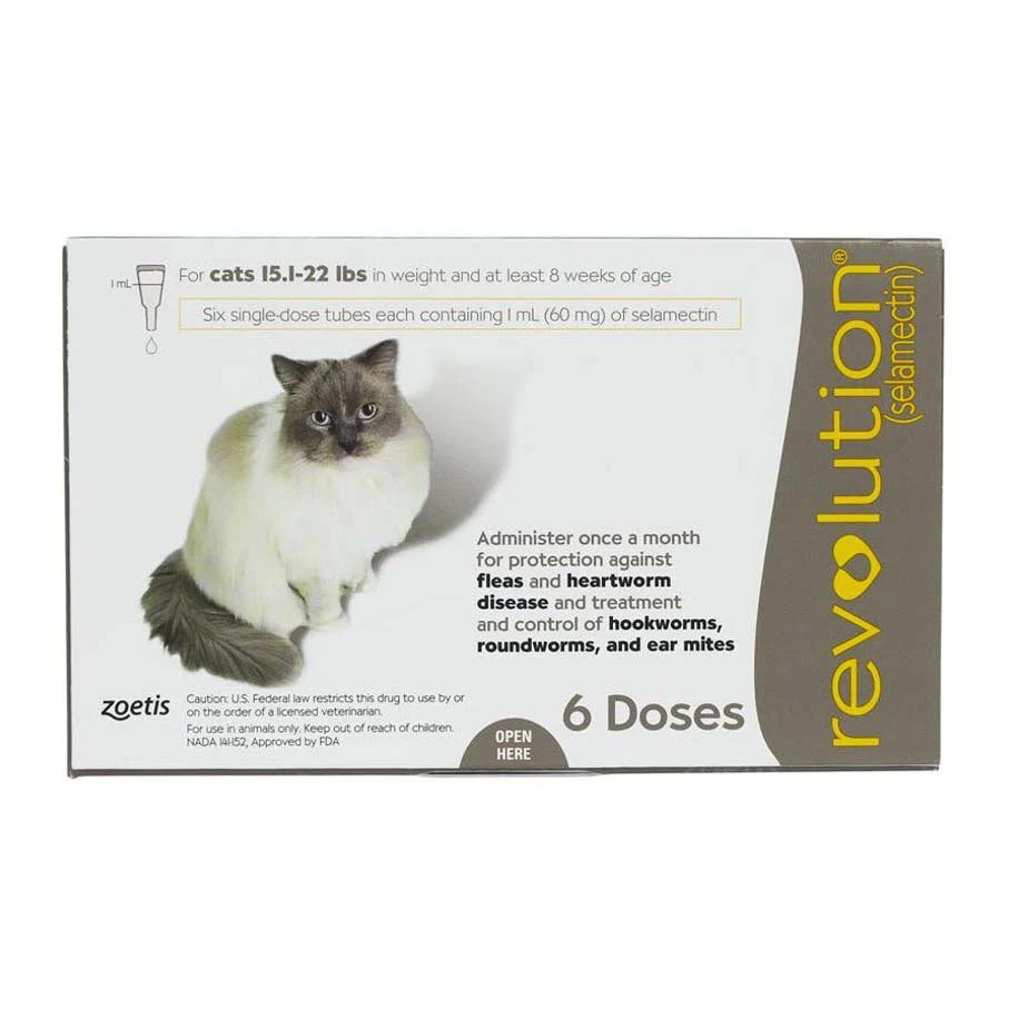 Revolution Heartworm & Flea Control For Cats - Image 3